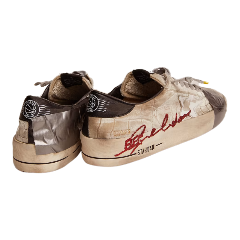 Golden Goose Stardan LAB ‘Beige Silver