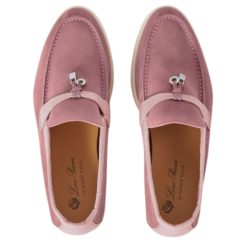 Loro Piana Summer Charms Walk Loafer 'Noisette Rose' Limited edition