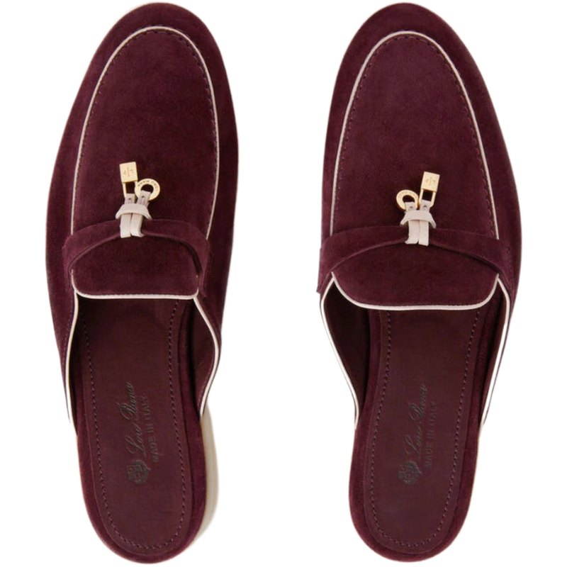 Loro piana Summer Charms Walk Loafer 'burgundy'