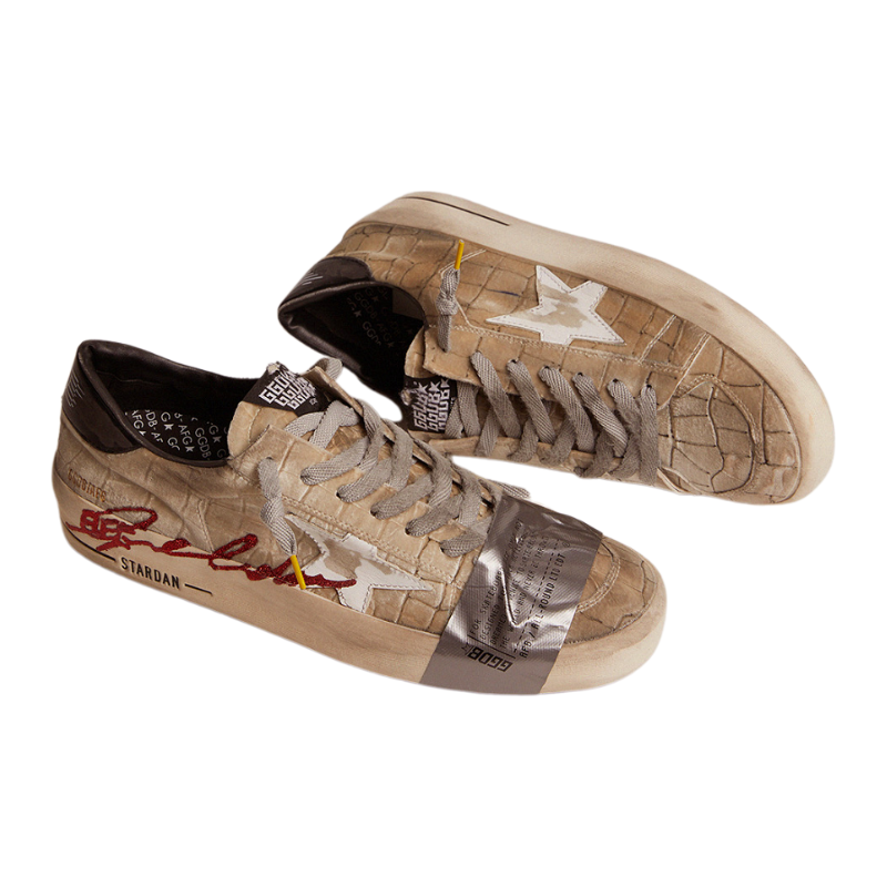 Golden Goose Stardan LAB ‘Beige Silver