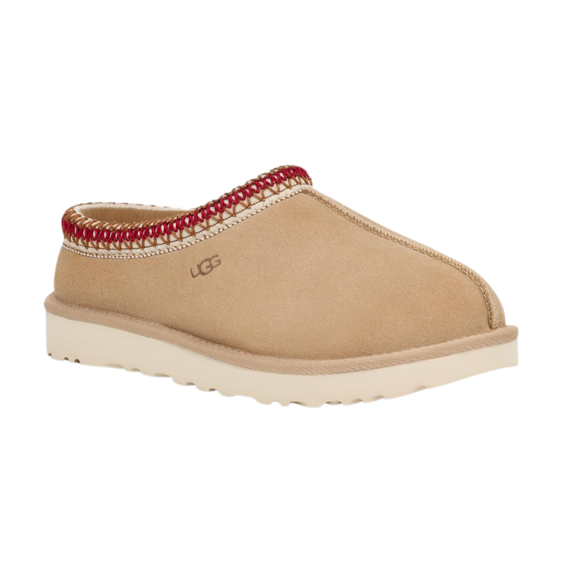 UGG Wmns Tasman Slipper 'Sand Dark Cherry'