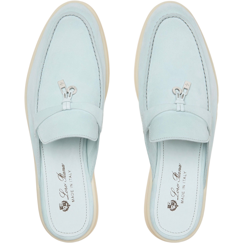 Loro piana Babouche Charms Walk Loafer'Spring Waterfall Melange (60BJ)'