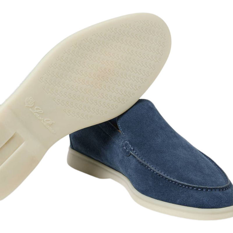 Loro Piana Summer Walk Loafer Black Figs (W1CQ)