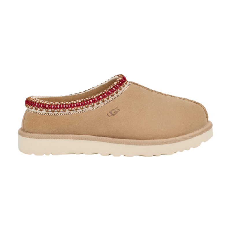 UGG Wmns Tasman Slipper 'Sand Dark Cherry'