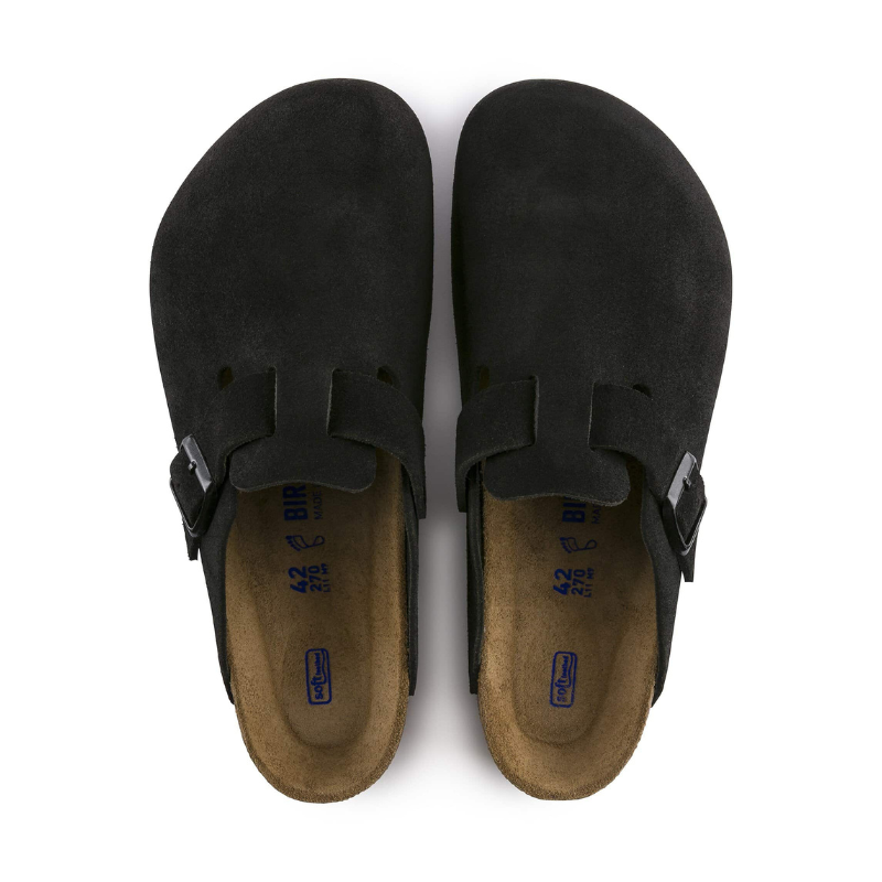 Birkenstock Boston Soft Footbed Black