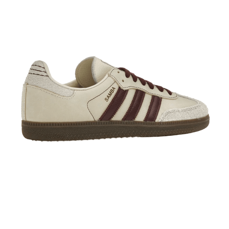 Adidas Samba OG Wonder – White Maroon