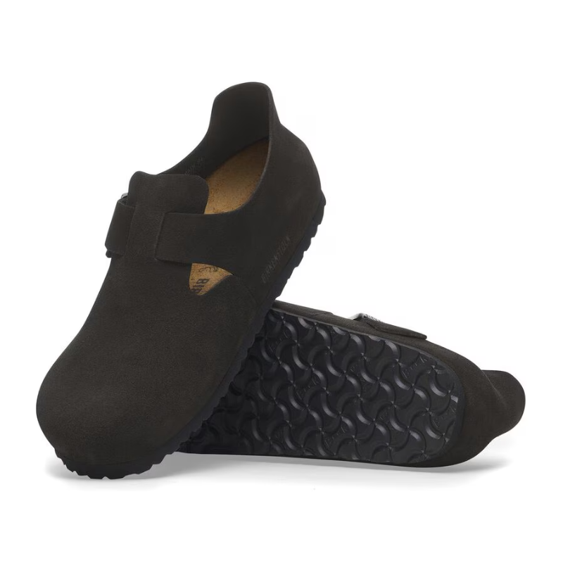 Birkenstock London – Suede Leather Black