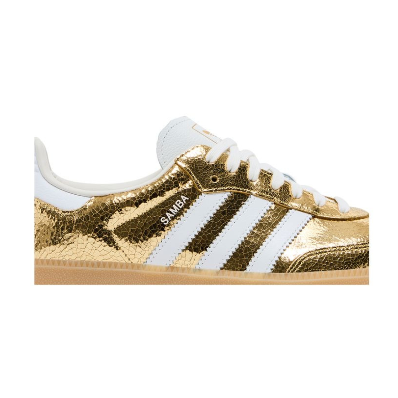 Adidas Samba OG "Cracked Metallic Pack - Gold"